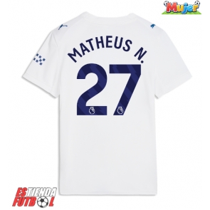 Manchester City Matheus Nunes #27 Tercera Equipación Mujer 2026-27 Manga Corta